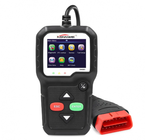 Автосканер Konnwei KW680 (цветной экран, рус. язык, все протоколы)
