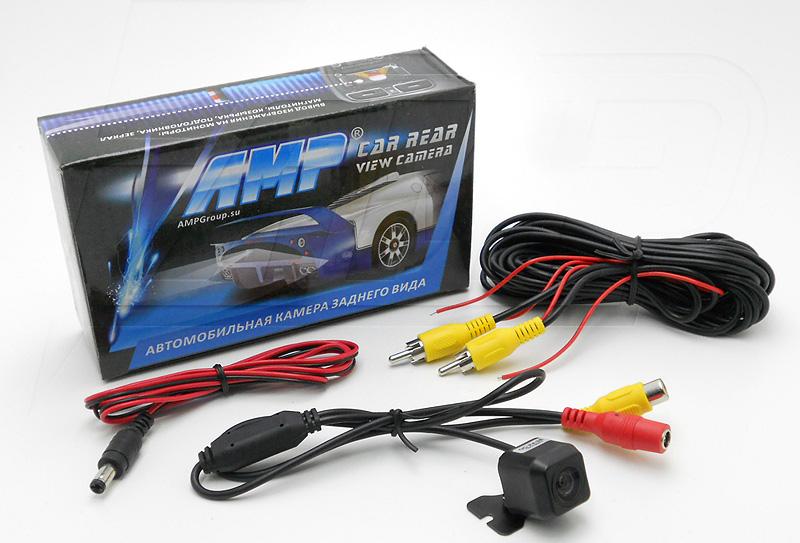 Камера универсальная AMP MA-810 (с проводом перед\зад)
